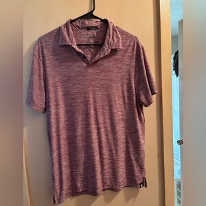 Rugby University Men’s Sz Medium Purple Heathered Polo